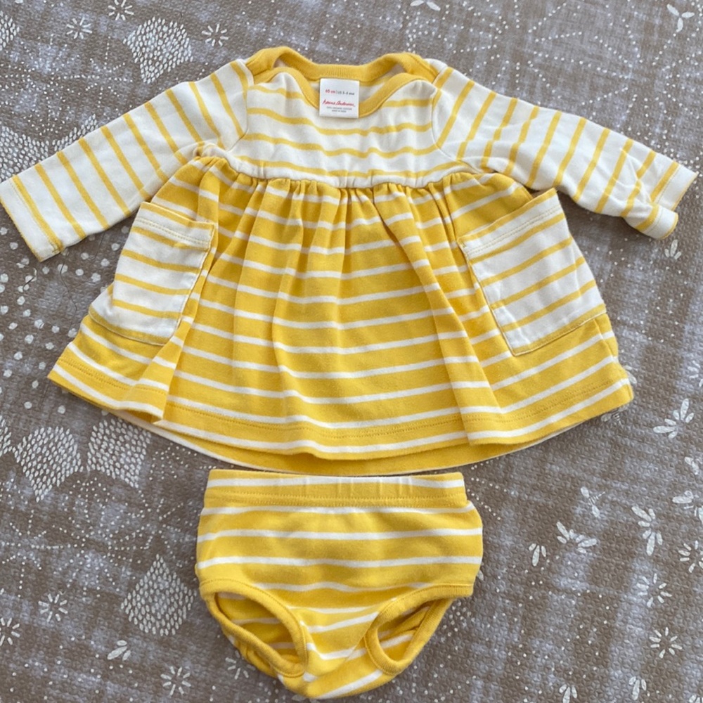 Hanna Andersson dress top and bloomer